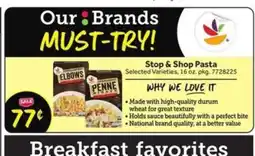 Stop&Shop Stop & Shop Pasta offer