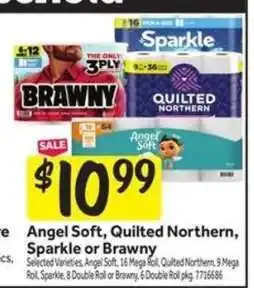Stop&Shop Angel Soft, Quilted Northern, Sparkle or Brawny offer