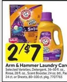 Stop&Shop Arm & Hammer Laundry Care offer