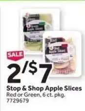 Stop&Shop Stop & Shop Apple Slices offer