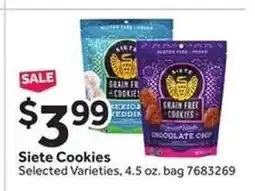 Stop&Shop Siete Cookies offer