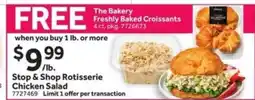 Stop&Shop Stop & Shop Rotisserie Chicken Salad offer