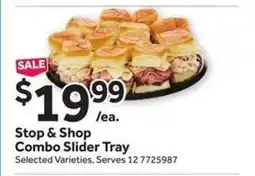 Stop&Shop Stop & Shop Combo Slider Tray offer