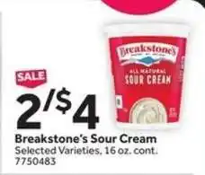Stop&Shop Breakstone's Sour Cream offer