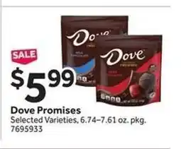 Stop&Shop Dove Promises offer