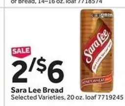 Stop&Shop Sara Lee Bread offer