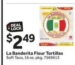 Stop&Shop La Banderita Flour Tortillas offer