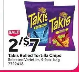 Stop&Shop Takis Rolled Tortilla Chips offer