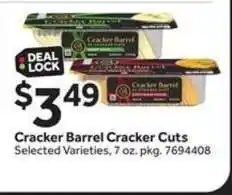 Stop&Shop Cracker Barrel Cracker Cuts offer