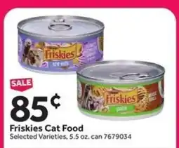 Stop&Shop Friskies Cat Food offer