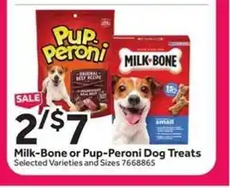Stop&Shop Milk-Bone or Pup-Peroni Dog Treats offer