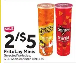 Stop&Shop FritoLay Minis offer
