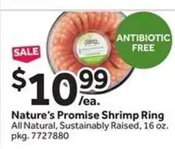 Stop&Shop Nature's Promise Shrimp Ring offer