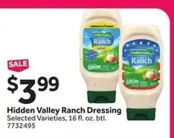 Stop&Shop Hidden Valley Ranch Dressing offer