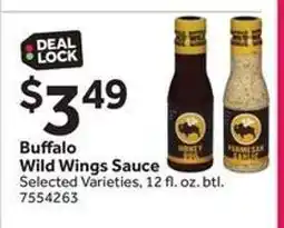Stop&Shop Buffalo Wild Wings Sauce offer