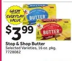 Stop&Shop Stop & Shop Butter offer