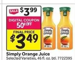 Stop&Shop Simply Orange Juice offer