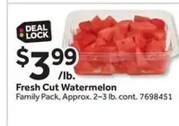 Stop&Shop Fresh Cut Watermelon offer