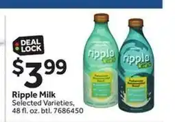 Stop&Shop Ripple Milk offer