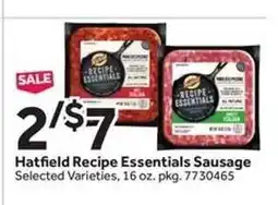 Stop&Shop Hatfield Recipe Essentials Sausage offer