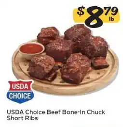 Winn Dixie USDA Choice Beef Bone-In Chuck Short Ribs offer
