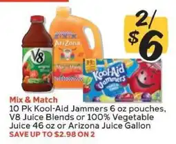 Winn Dixie Mix & Match Juices offer