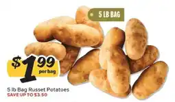 Winn Dixie 5 lb Bag Russet Potatoes offer