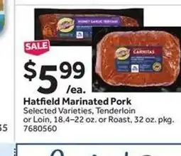 Stop&Shop Hatfield Marinated Pork offer