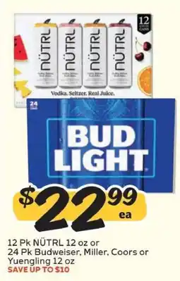 Winn Dixie NÜTRL/Bud Light offer