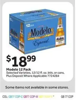 Stop&Shop Modelo 12 Pack offer