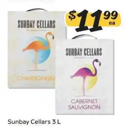 Winn Dixie Sunbay Cellars 3 L offer