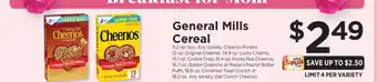 ShopRite General Mills Cereal offer