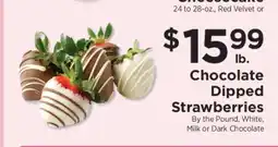 ShopRite Chocolate Dipped Strawberries offer
