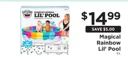 ShopRite Magical Rainbow Lil’ Pool offer