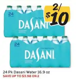 Winn Dixie Dasani Water offer