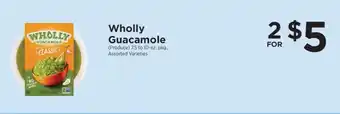 ShopRite Wholly Guacamole offer