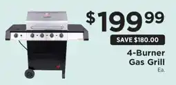 ShopRite 4-Burner Gas Grill offer
