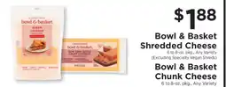 ShopRite Bowl & Basket Shredded Cheese offer