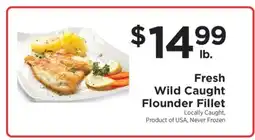 ShopRite Fresh Wild Caught Flounder Fillet offer