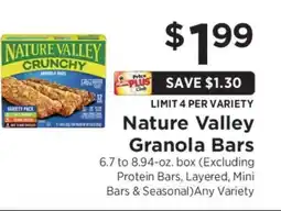 ShopRite Nature Valley Granola Bars offer