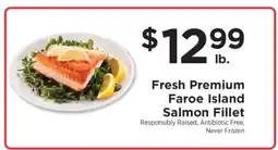 ShopRite Fresh Premium Faroe Island Salmon Fillet offer