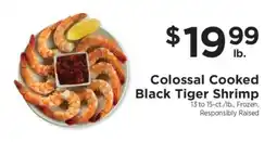 ShopRite Colossal Cooked Black Tiger Shrimp offer