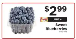 ShopRite Sweet Blueberries offer