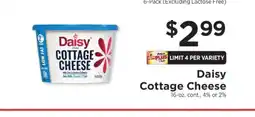 ShopRite Daisy Cottage Cheese offer