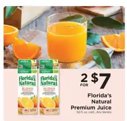 ShopRite Florida's Natural Premium Juice offer
