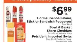 ShopRite Hormel Genoa Salami, Stick or Sandwich Pepperoni offer