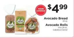 ShopRite Avocado Bread or Rolls offer