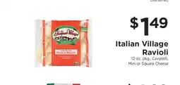 ShopRite Italian Village Ravioli offer
