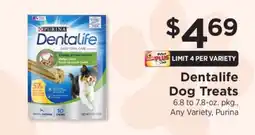 ShopRite DentaLife Dog Treats offer