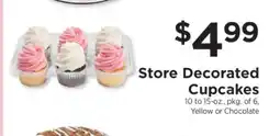 ShopRite Store Decorated Cupcakes offer